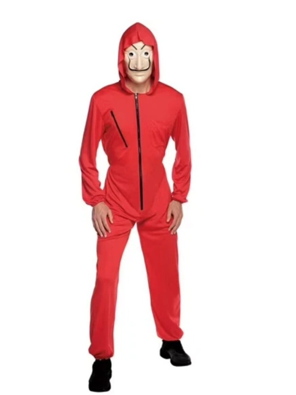 Partyholic Men's Salvador Dali Robber Halloween Costume